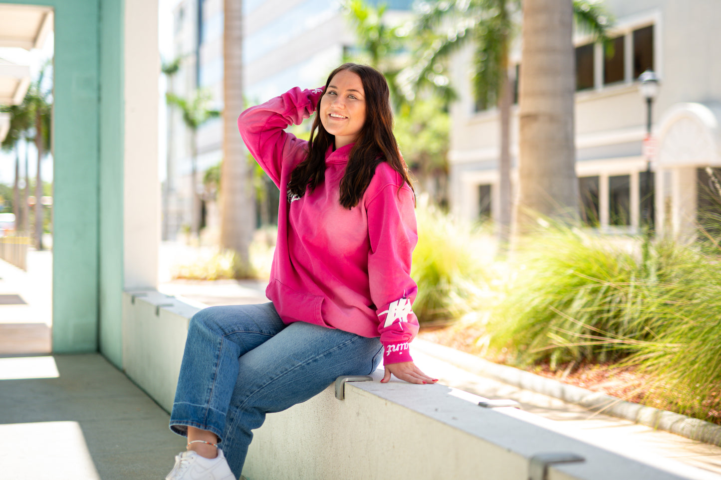 Saint 14 Pink Hoodie