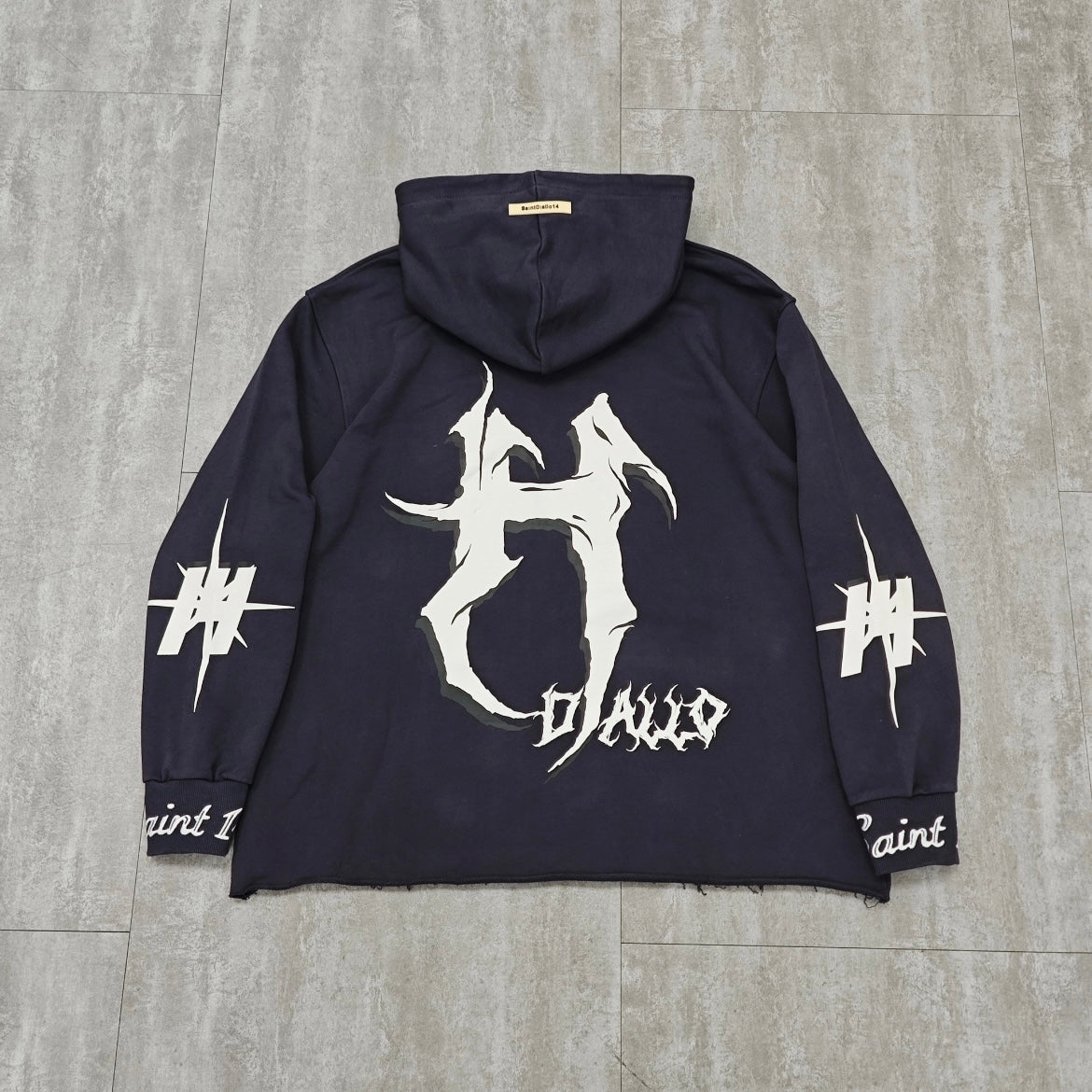 Saint 14 Grey Hoodie