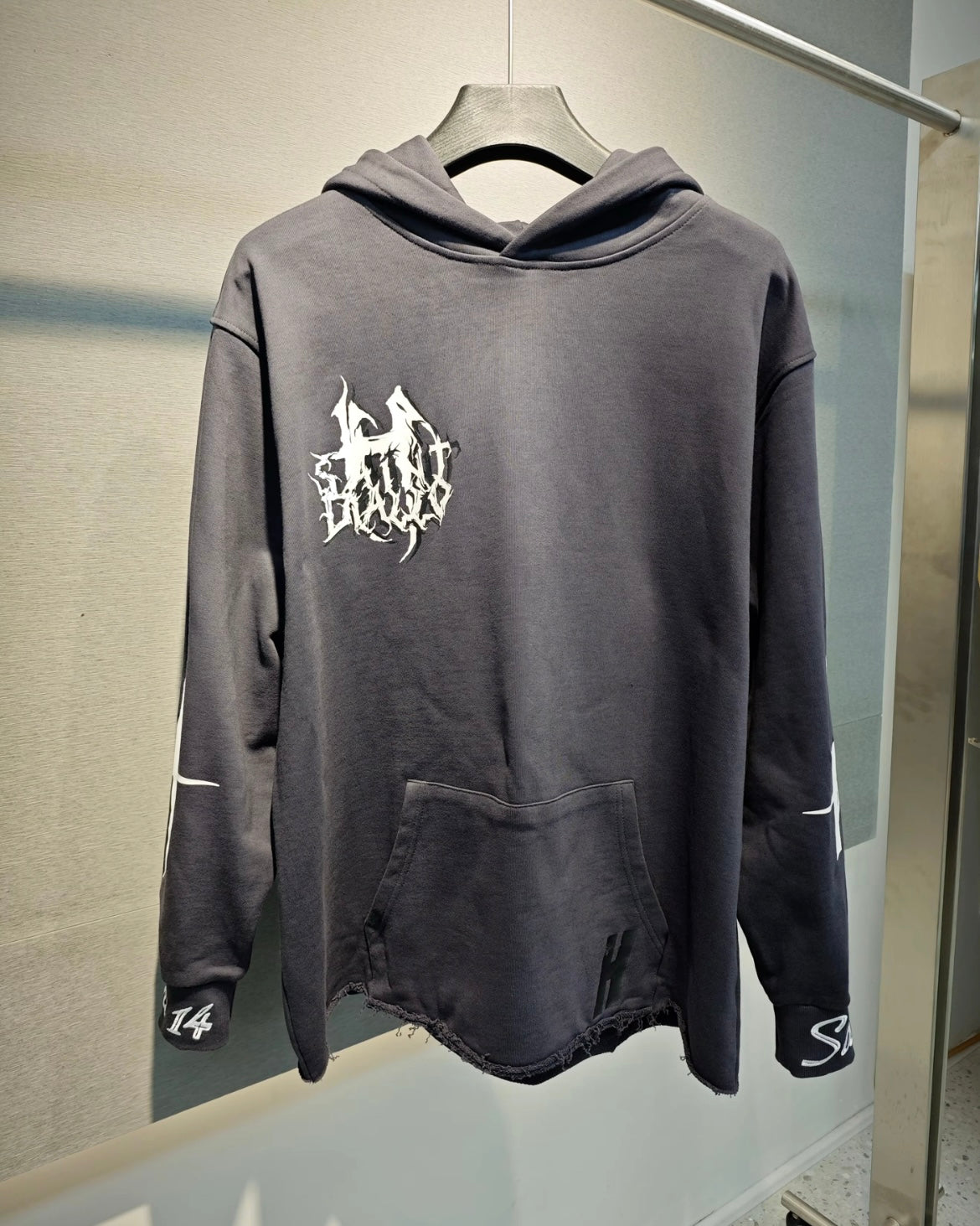 Saint 14 Grey Hoodie